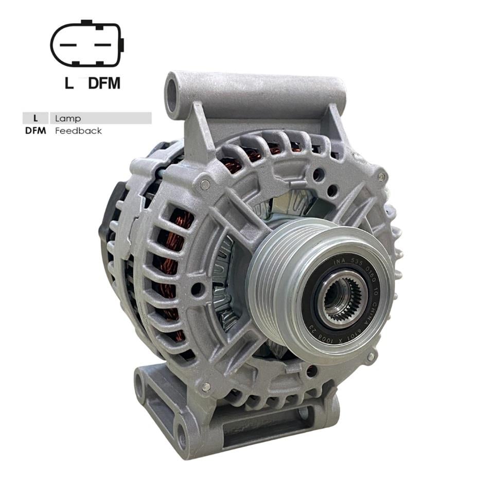 12V ALTERNATÖR DİNAMO 150 A ( L-DFM) CITROEN-FIAT-PEUGEOT 2006 >