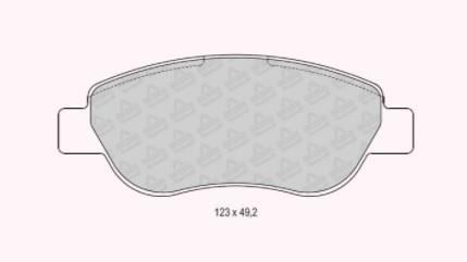 GRAP ÖN FREN BALATASI FIAT ALBEA/PALIO 1.2 8V 2001-2005