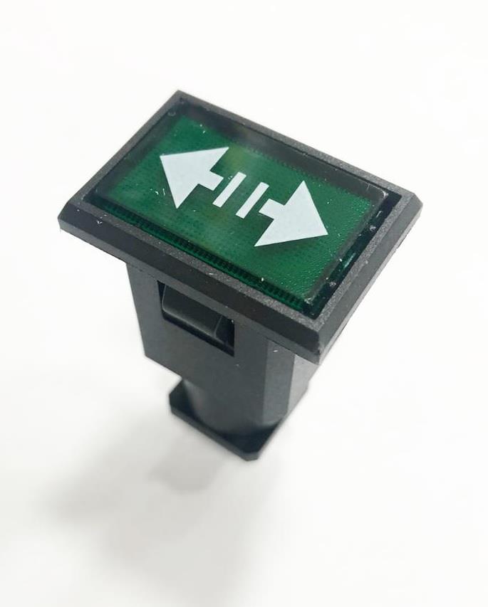 GÖZ LAMBASI KARE YEŞİL (RÖMORK FLAŞÖR)