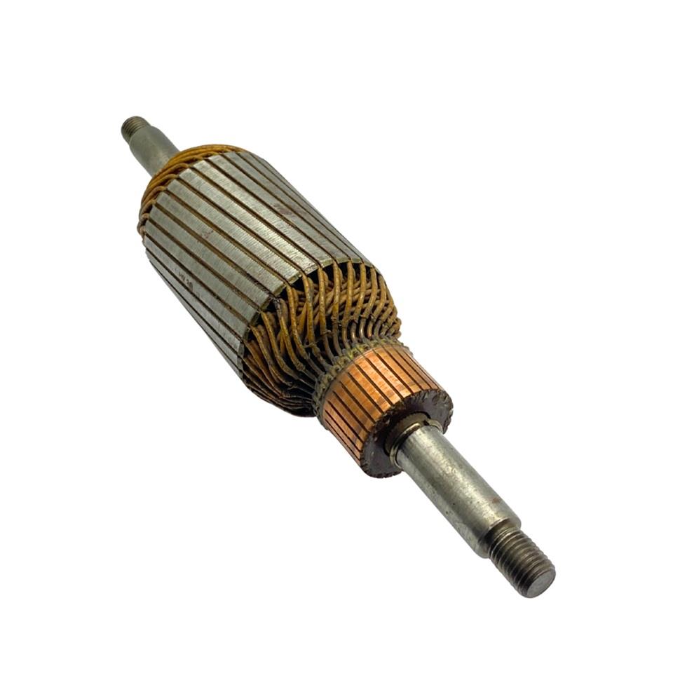 6V-12V DÜZ DİNAMO ŞARJ KOLLEKTÖRÜ (ROTOR) (ÇAP:56 BOY:246 MM) EM