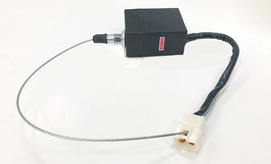 24V STOP SELENOİDİ (HALATLI) (4 FİŞ) JENERATÖR-MARİN