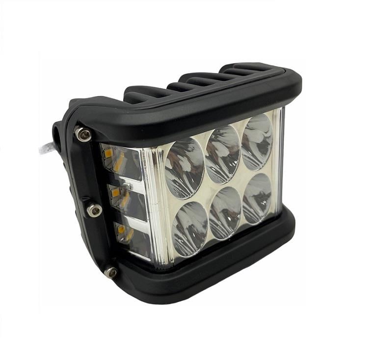 10V-48V LED BAR OFF-ROAD ÇİFT SIRA SARI (12 LEDLİ 36 W) SARI ÇAKARLI