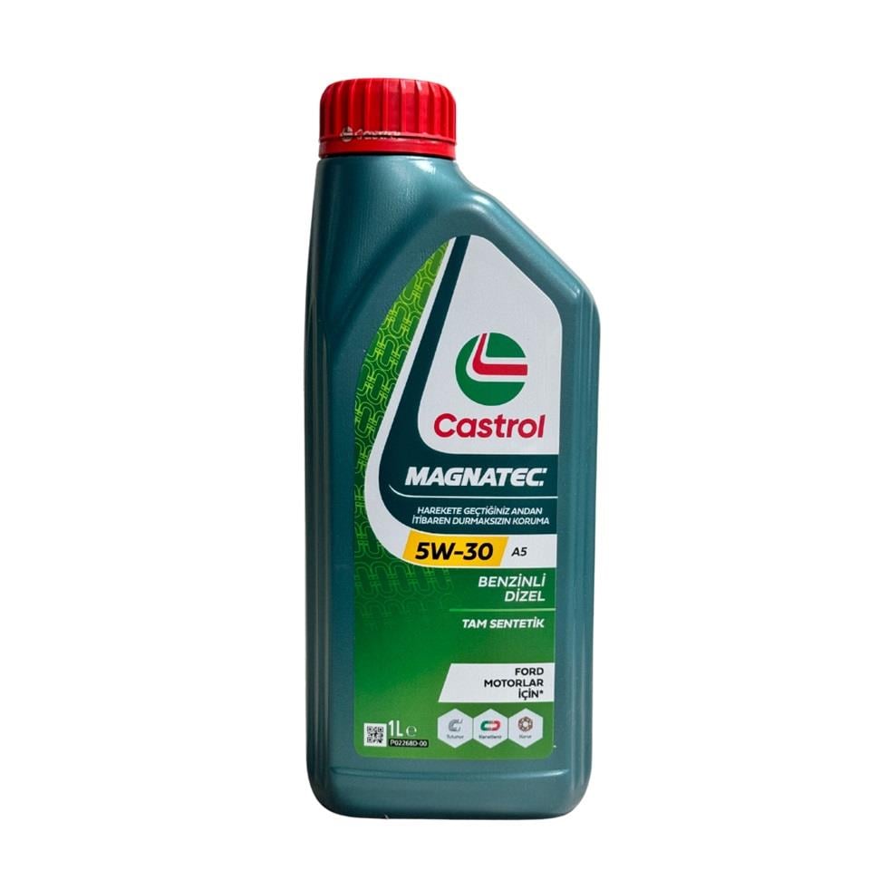 CASTROL MAGNATEC 5W-30 A5 MOTOR YAĞI TAM SENTETİK STOP-START (1 LT)