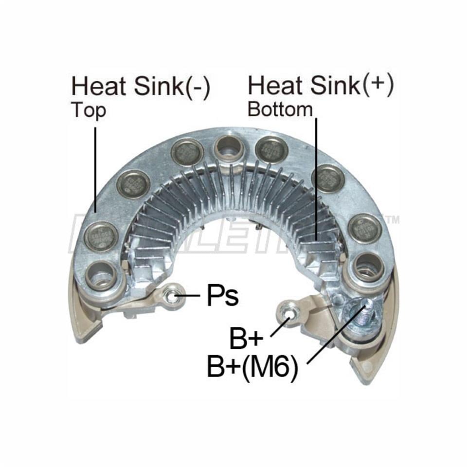 DİYOT TABLASI  MITSUBISHI TİPİ 95 A (M6 SAĞ CIVATA) HONDA CIVIC 2012 >