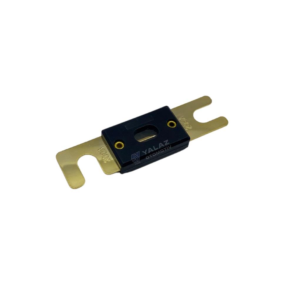 MEGAVAL SİGORTA SİYAH 200 A (U) (82*23 MM)