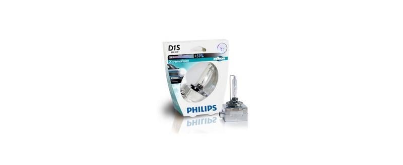 PHILIPS 12V-85V XENON AMPUL D1S 35W +%50 FAZLA IŞIK 5400K (X-TREME VISION)