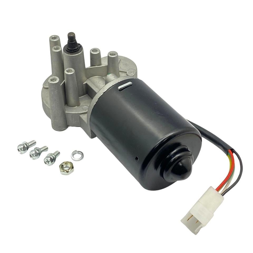 24V SİLECEK MOTORU AĞIR HİZMET (UZUN KABLOLU SOKETLİ 5 FİŞ) ISUZU NPR