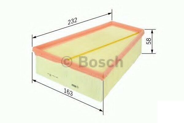 BOSCH HAVA FİLTRESİ NISSAN QASHQAI/X-TRAIL 2007-2013