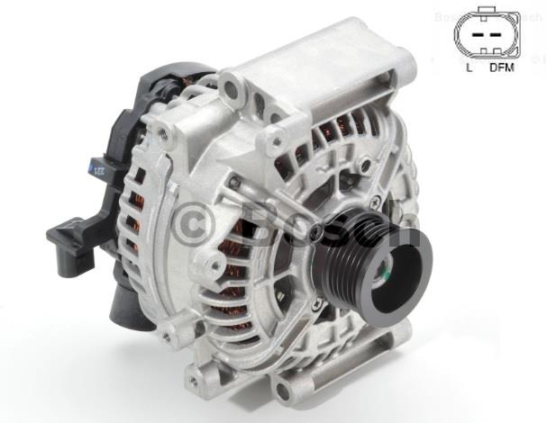 BOSCH 12V ALTERNATÖR DİNAMO 200 A (L-DFM) (YAN SOKET) MERCEDES E SERİSİ