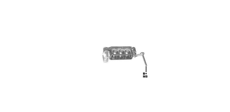 DİYOT TABLASI  MITSUBISHI TİPİ 71 MM 6 DİYOT (M5 SAĞ CIVATA) (İKAZ DİYOTLU) EM MAZDA-FORKLİFT
