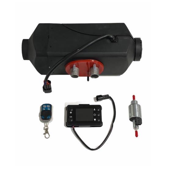 12V KOMPLE KABİN ISITICISI D2 TİPİ 40 W (1KW-2 KW) (WEBASTO) (KUMANDALI) (KOLAY MONTAJ)