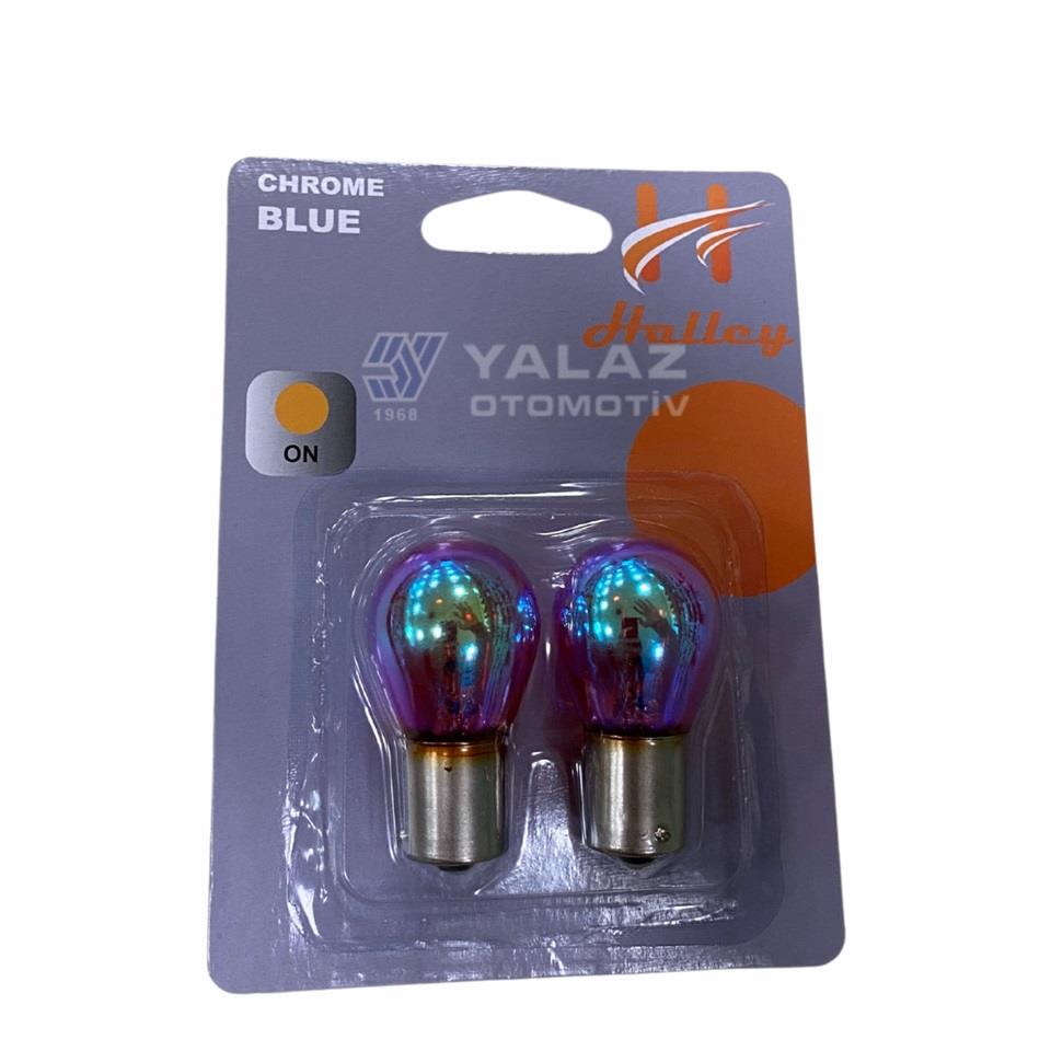 HALLEY 12V 93 AMPUL 21W BLUE DİADEM SARI YAKIN TIRNAK (2 AD) ITALY
