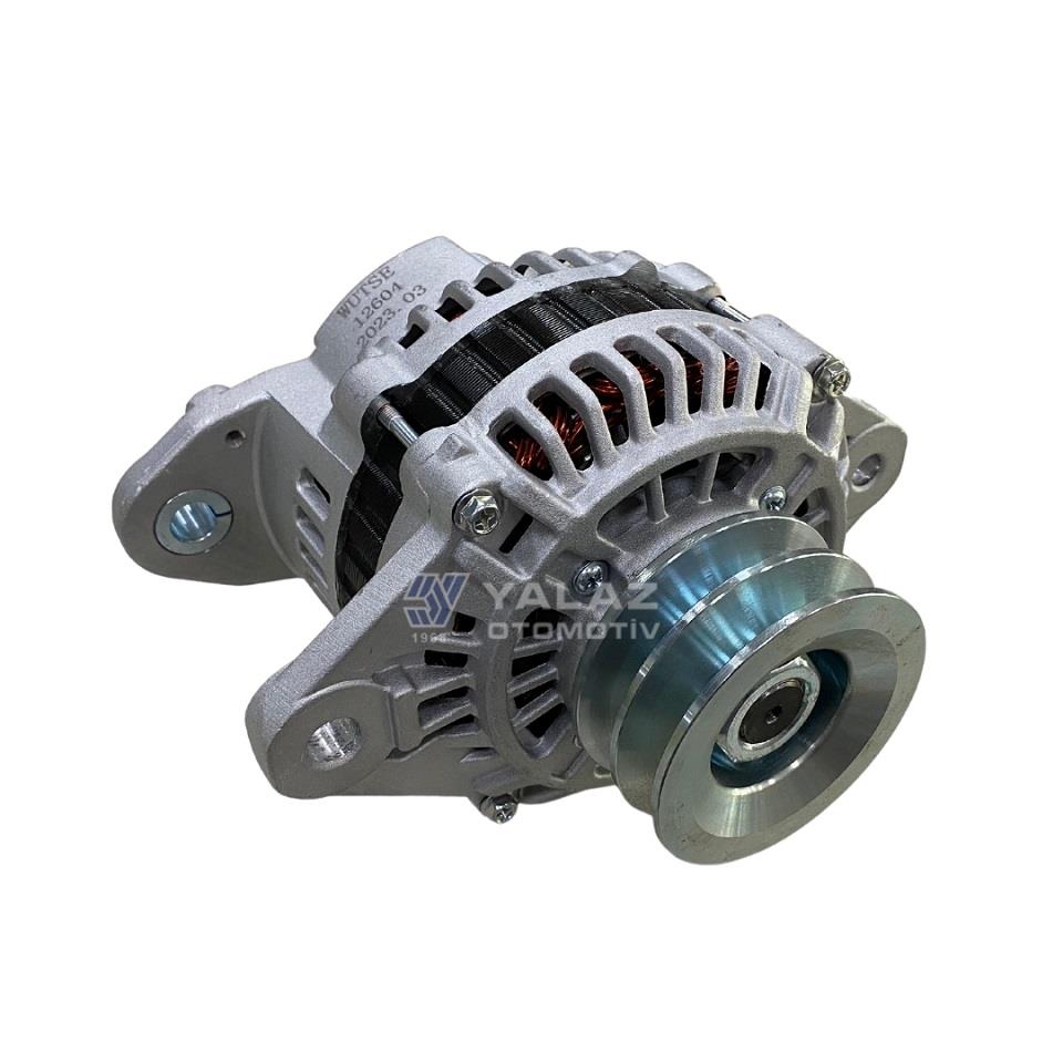 24V ALTERNATÖR DİNAMO MITSUBISHI TİPİ 50 A (VAKUMSUZ) (L-R) ÇİFT KASNAK