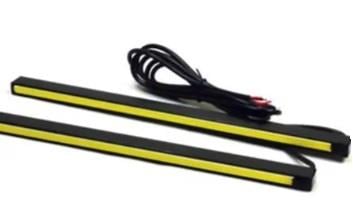 12V GÜNDÜZ SÜRÜŞ LEDİ (COB LED) (8 MM X 205 MM) İNCE (2 AD)