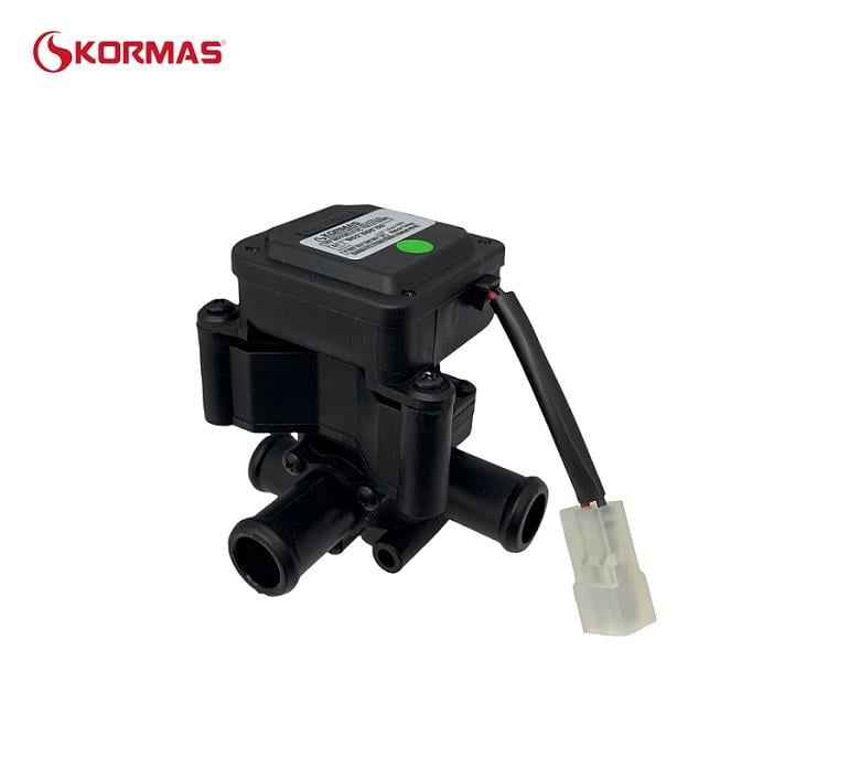 KORMAS 24V KALORİFER MUSLUĞU (VANA) (MOTORLU) (3 YOLLU) (22 MM)
