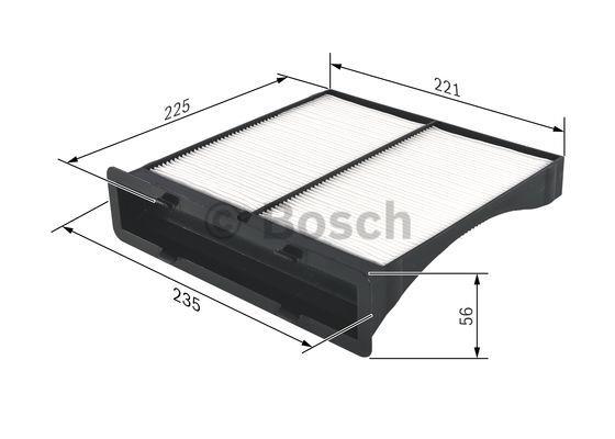 BOSCH POLEN FİLTRESİ SUBARU FORESTER/IMPREZA