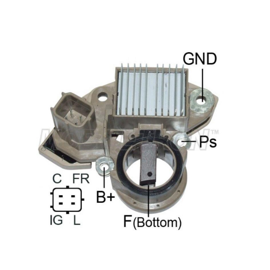12V KÖMÜRLÜ KONJEKTÖR MITSUBISHI TİPİ (4 FİŞ DİK SOKETLİ) (C-FR-IG-L) HONDA CITY/CIVIC/JAZZ