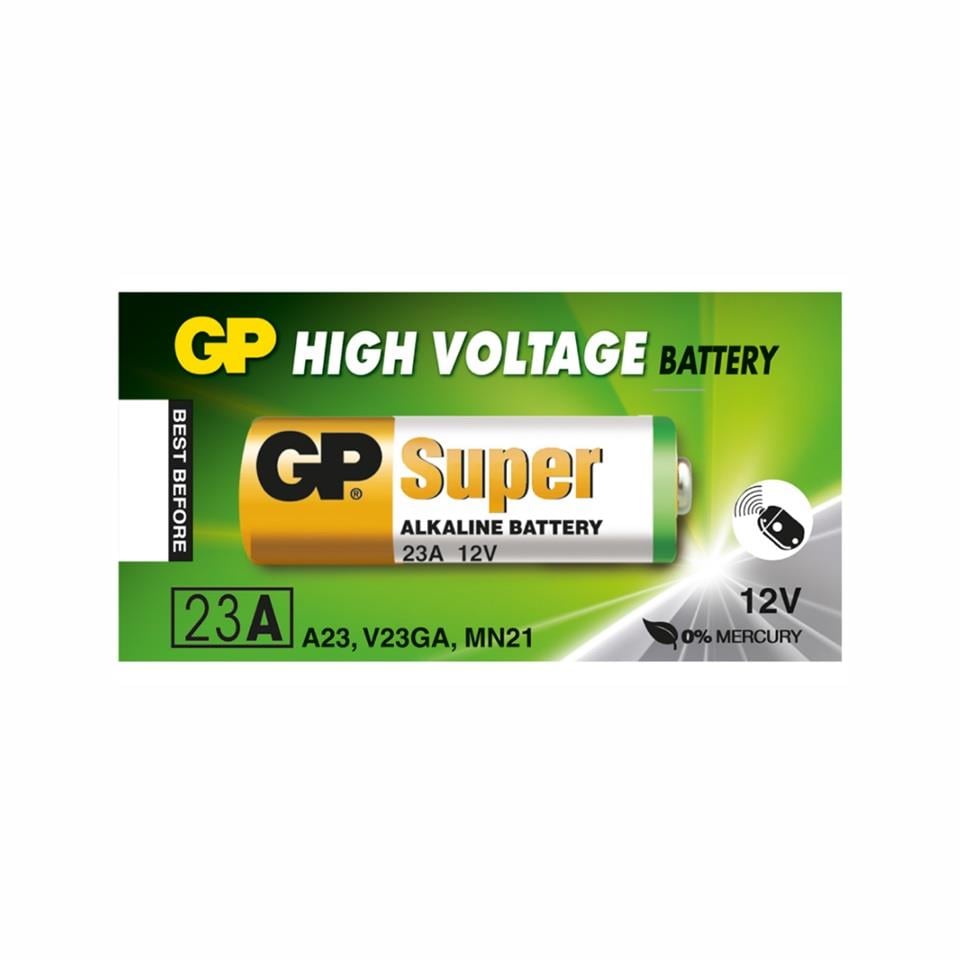 GP 12V 23AE KUMANDA PİLİ (10 X 28 MM)