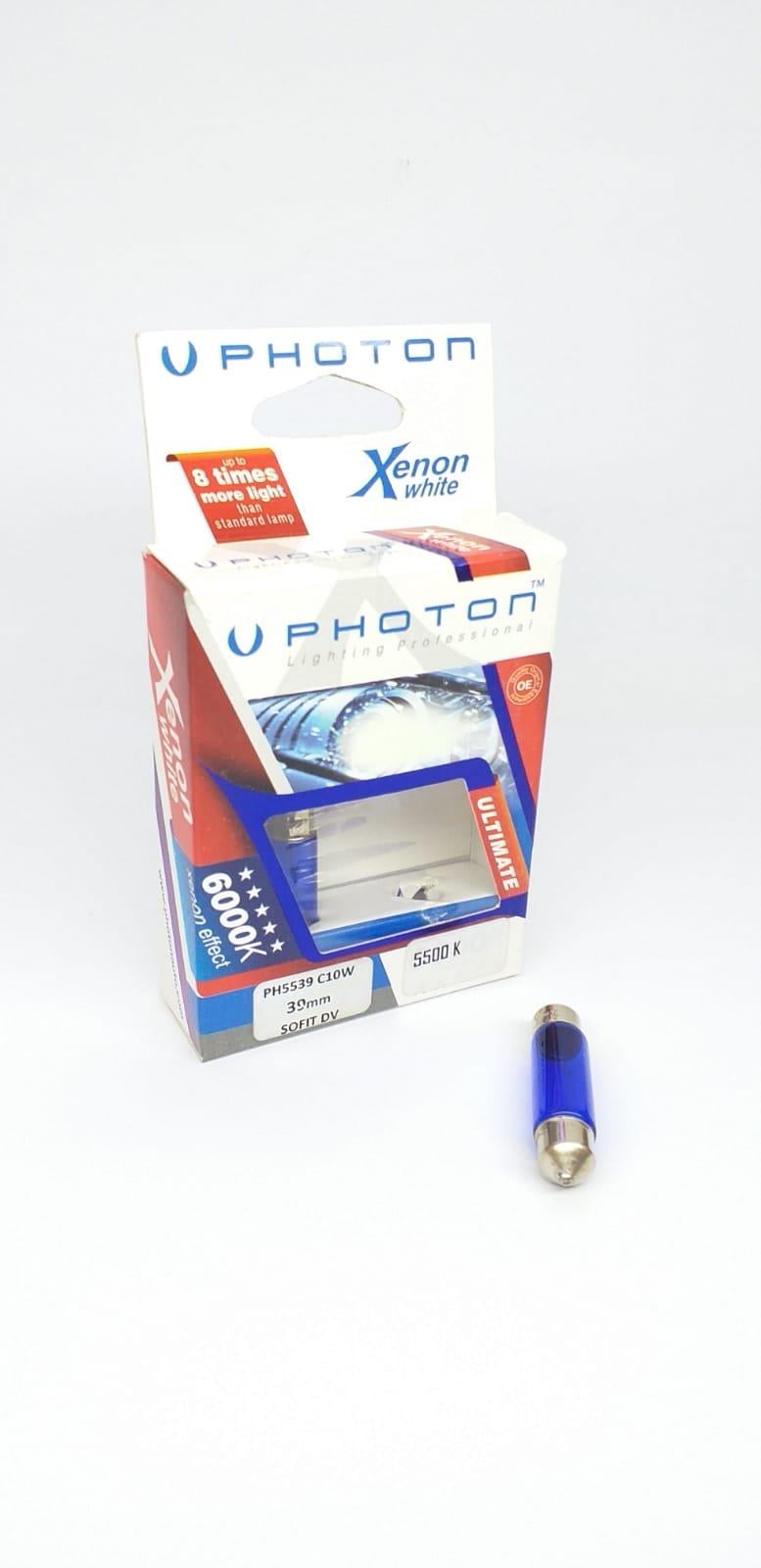 PHOTON 12V SOFİT AMPUL 10W BEYAZ IŞIK (41 MM) (2 AD)