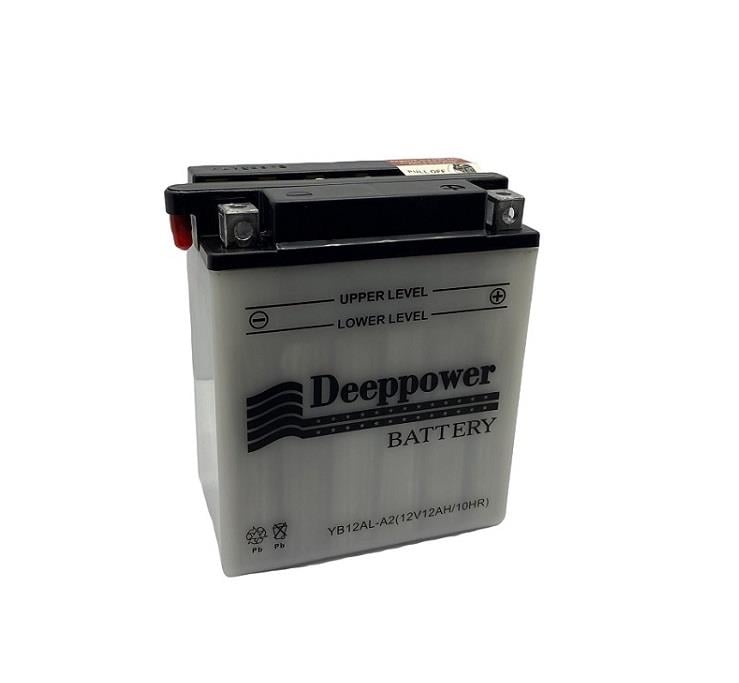 DEEPPOWER 12V 12 AH MOTOSİKLET AKÜSÜ (136*82*162) (YB12AL-A2)