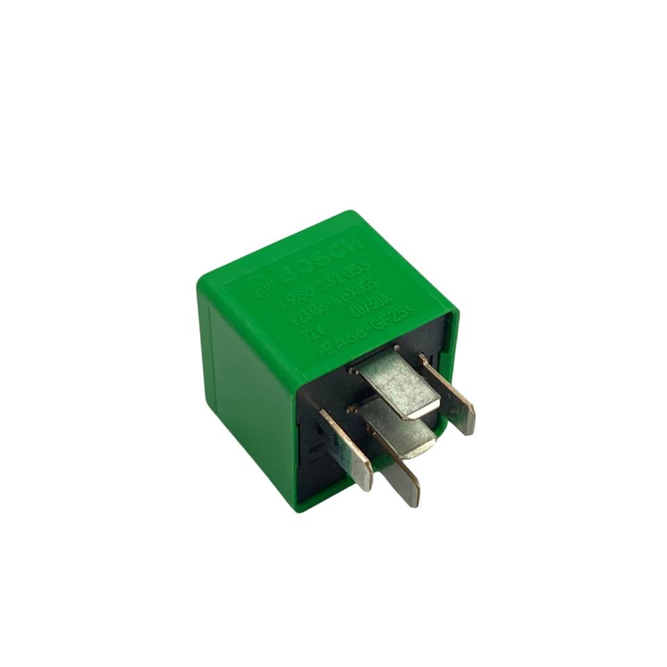 BOSCH 12V RÖLE 5 UÇLU 40/30 A (ÇİFT PLATİN) (DİRENÇLİ) (1-2-3-4-5) (30-85-86-87-87a)