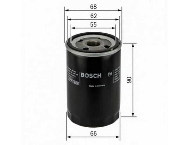 BOSCH YAĞ FİLTRESİ HONDA ACCORD/CIVIC/CITY/CR-V/JAZZ