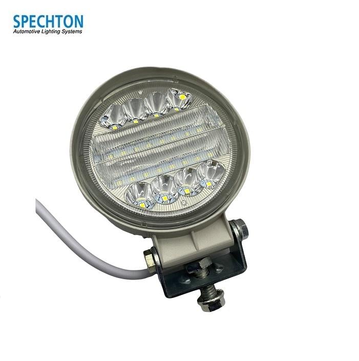 10V-30V LED LAMBA MARİNE TEK FONKSİYONLU (9 X 3W) YUVARLAK (50 MM) (BEYAZ)