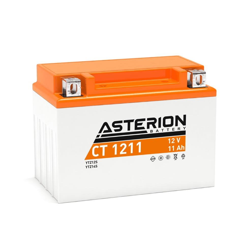 ASTERION 12V 11 AH MOTOSİKLET AKÜSÜ (151*86*112) (YTZ12S) (YTZ14S)