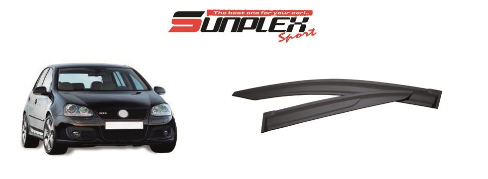 SUNPLEX CAM RÜZGARLIĞI MUGEN VW GOLF 2003-2012 (4 AD)
