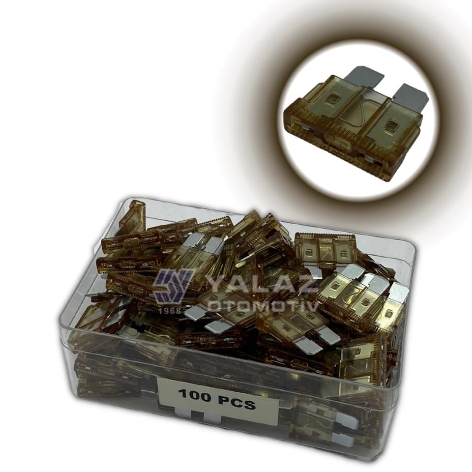 BIÇAK SİGORTA 7.5 A (100 ADET) (19*19 MM)