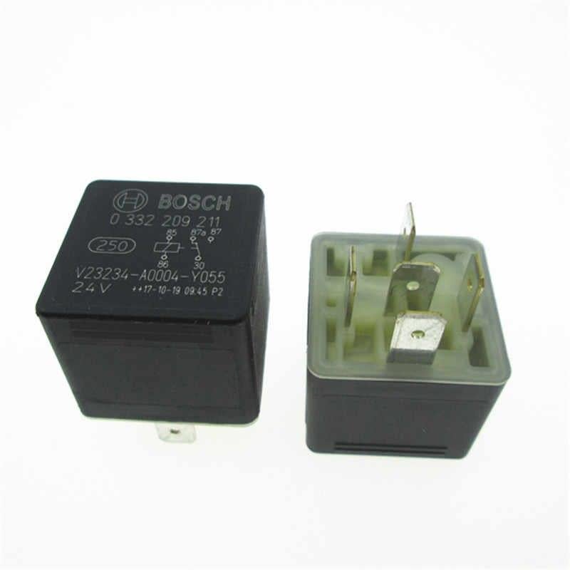 BOSCH 24V RÖLE 5 UÇLU 20 A (ÇİFT PLATİN) (30-85-86-87-87a)