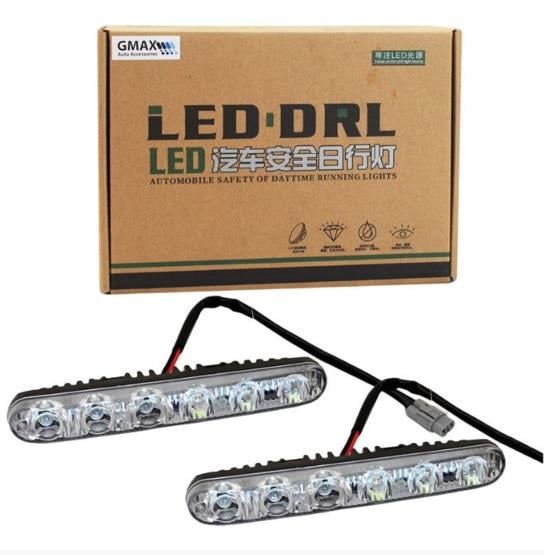12V GÜNDÜZ SÜRÜŞ LAMBASI 6-LEDLİ 2 CM X 17 CM (2 AD)