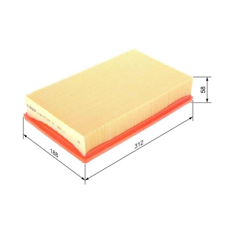 BOSCH HAVA FİLTRESİ VW MULTIVAN/TRANSPORTER 