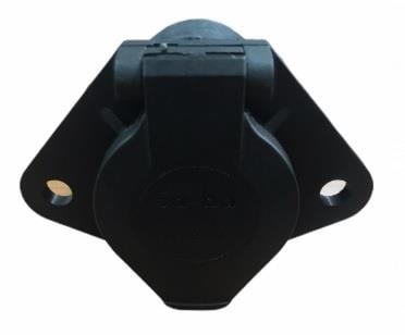 SABA TIR DORSE ELEKTRİK SOKETİ (RÖMORK FİŞİ) (7'Lİ DİŞİ) (PLS SİYAH) (N TİPİ)