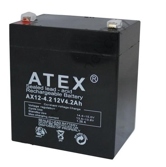 ATEX 12V 4.2 AH AKÜ KURU TİP (90*70*101) 