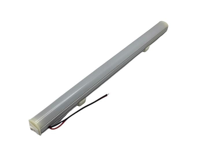 24V FLORESAN TAVAN LAMBASI LEDLİ BUZLU CAM BEYAZ ANAHTARLI (27 CM)