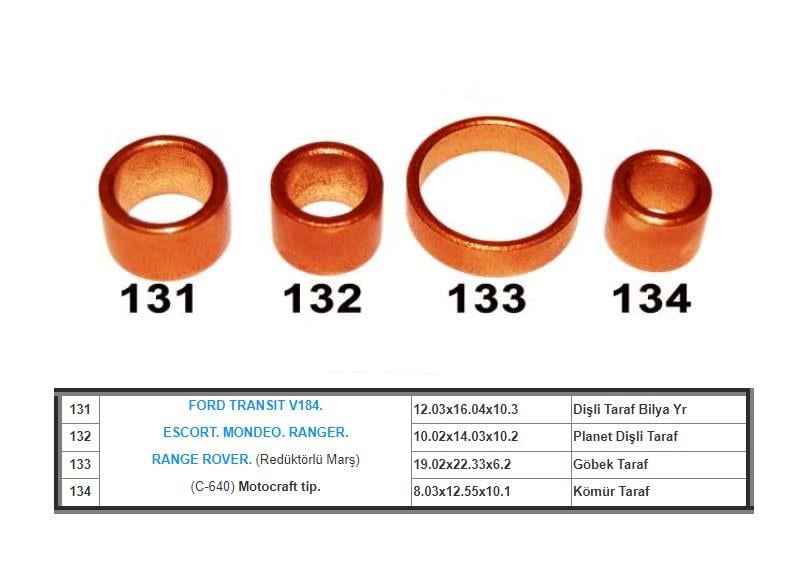 MARŞ BURCU MOTORCRAFT TİPİ FORD ESCORT/MONDEO/RANGER/TRANSİT V184-RANGE ROVER (4 AD)
