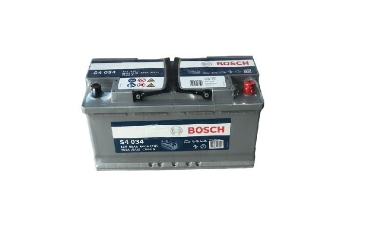 BOSCH 12V 95 AH AKÜ 800 A (EN) (S4 034) (353*175*190) (100 AH TİPİ)