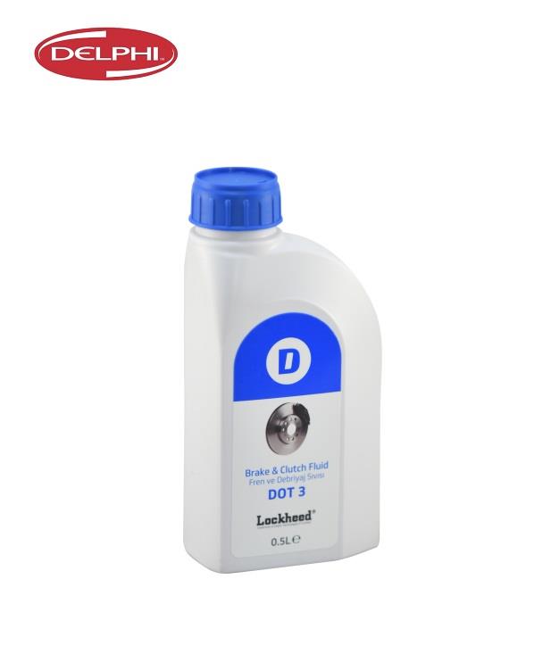 DELPHI HİDROLİK FREN YAĞI DOT-3 (500 ML)