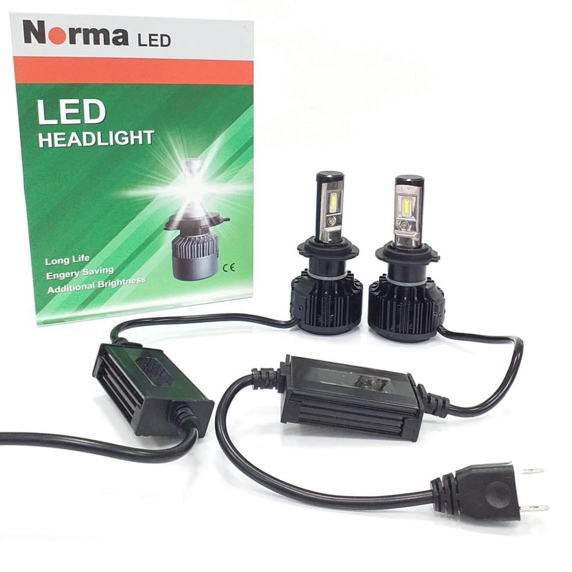NORMA 9V-32V H7 CSP LED XENON FAR AMPUL SETİ LONG LIFE 6000K 8000 LÜMEN