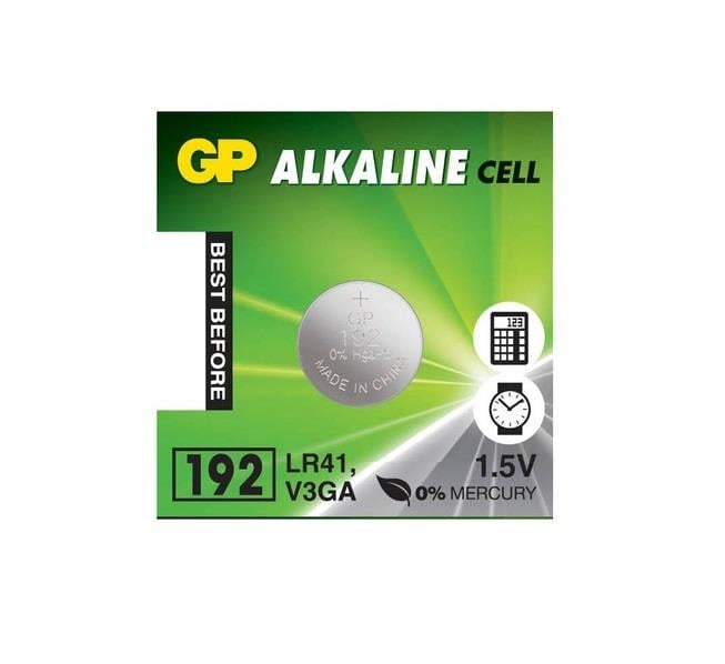 GP 1.5V LR41 ALKALINE PİL DÜĞME