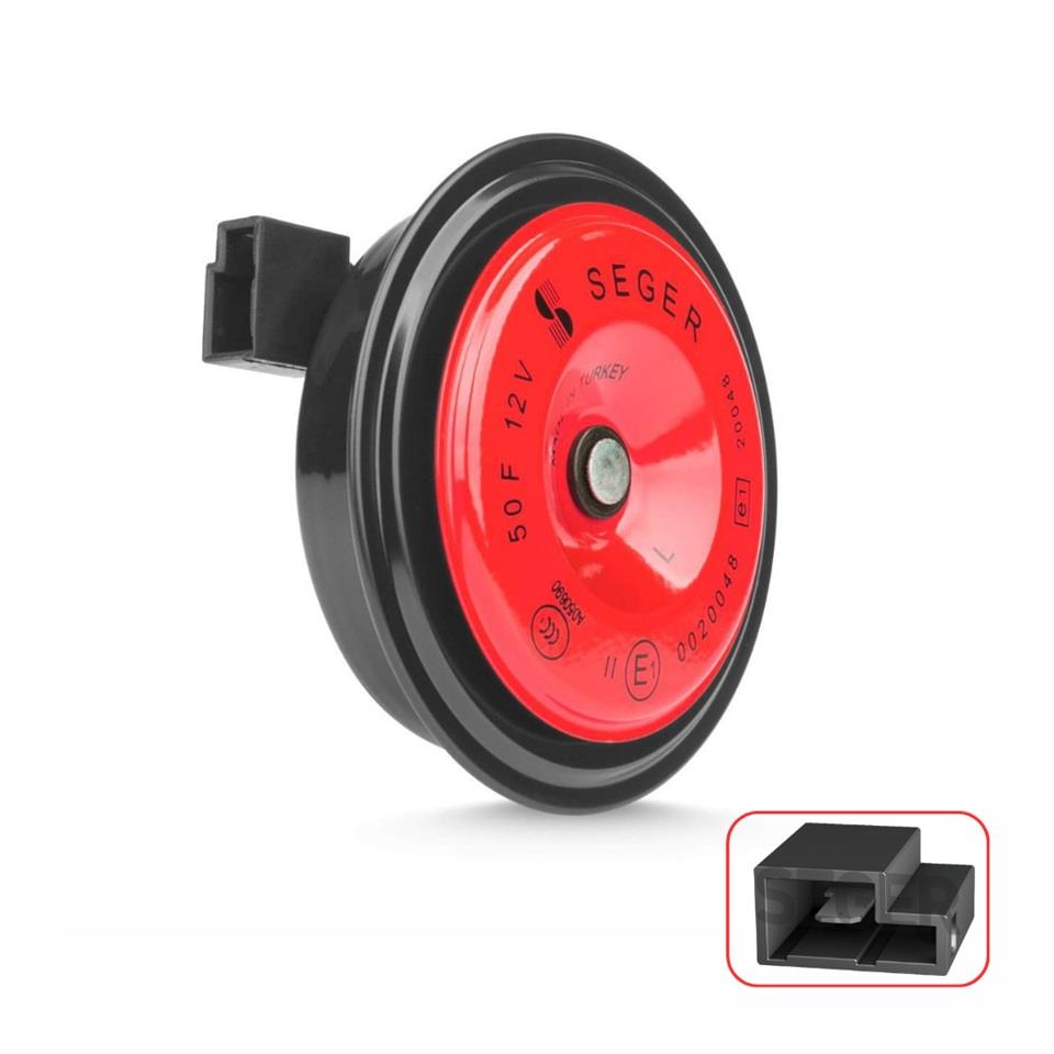 SEGER 12V DİDİT KORNA 118 dB 335 HZ KALIN SES (SOKETLİ) (ADET) TOYOTA