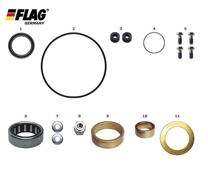 FLAG MARŞ RULMANI (MASURA RULMAN)+BURÇ+KEÇE TAKIMI ALFKB