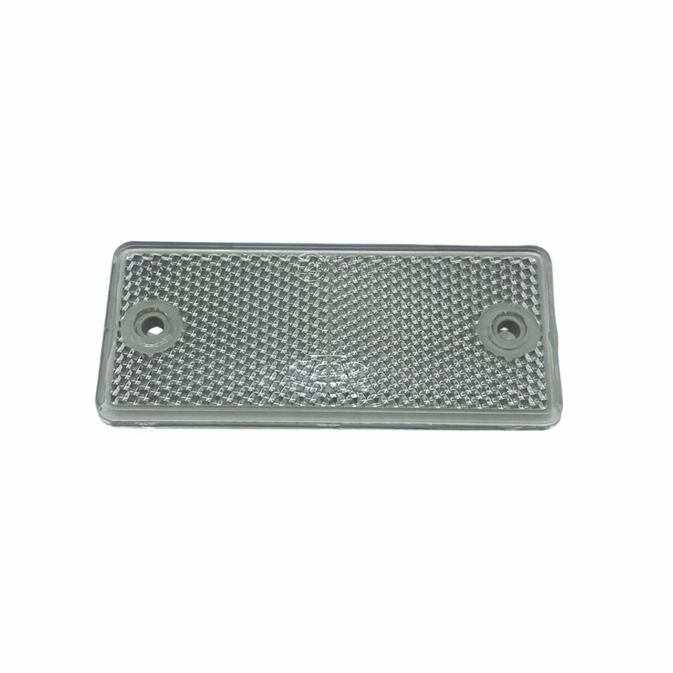 DİKDÖRTGEN REFLEKTÖR BEYAZ DELİKLİ (90*40 MM)
