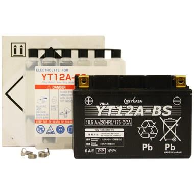 YUASA 12V 10.5 AH MOTOSİKLET AKÜSÜ 175 A (EN) (150*87*105) (YT12A-BS)