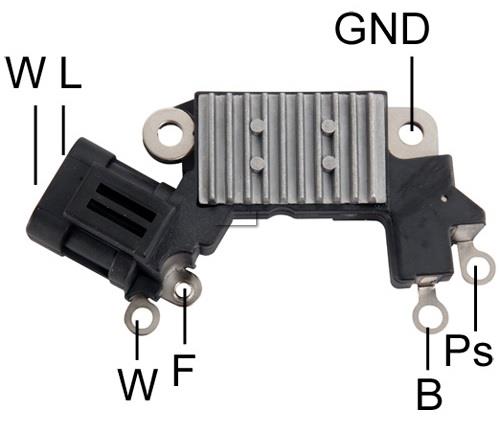 12V KONJEKTÖR HITACHI SOKETLİ  (2 FİŞ) (W-L) OPEL ASTRA/COMBO/CORSA/VECTRA