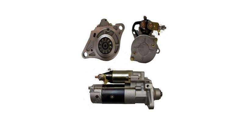 24V MARŞ MOTORU MITSUBISHI TİPİ 11 DİŞ 5 KW (2 KULAK)