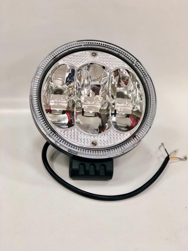 10V-30V SİS LAMBASI ANGEL LEDLİ YUVARLAK 60W (DELİCİ) (178 MM) 