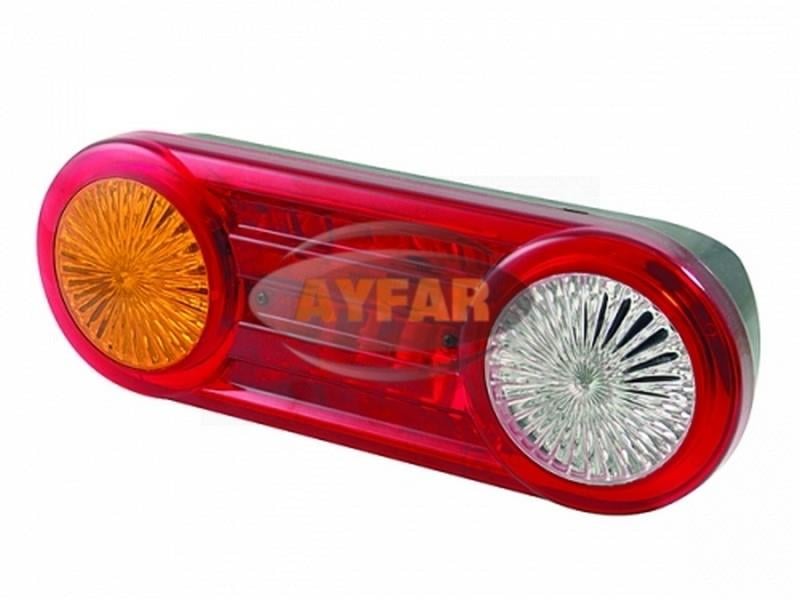 AYFAR STOP LAMBASI UNIVERSAL 4-FONKSİYONLU  PLAKALI SOL