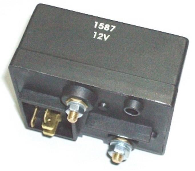 12V KIZDIRMA RÖLESİ 7 SN (-)